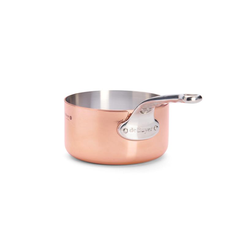 deBuyer De Buyer Inocuivre vasest ja terasest vooderdatud kastrul 16 cm (6406.16)