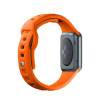 3mk silikoonist kellarihm Apple Watch'ile 38/40/41 mm, oranž