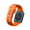 3mk silikoonist kellarihm Apple Watch'ile 38/40/41 mm, oranž