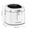 Tefal Filtra Vision FF2541E0 fritüür, 2,1 L, 1900 W, valge