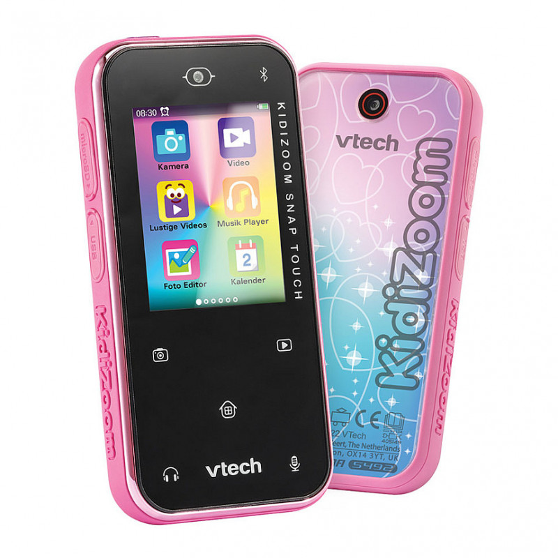 VTech KidiZoom Snap Touch 80-549254 laste digikaamera, roosa