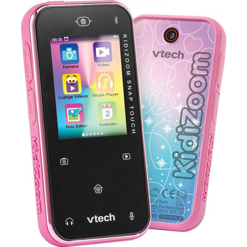 VTech KidiZoom Snap Touch 80-549254 laste digikaamera, roosa