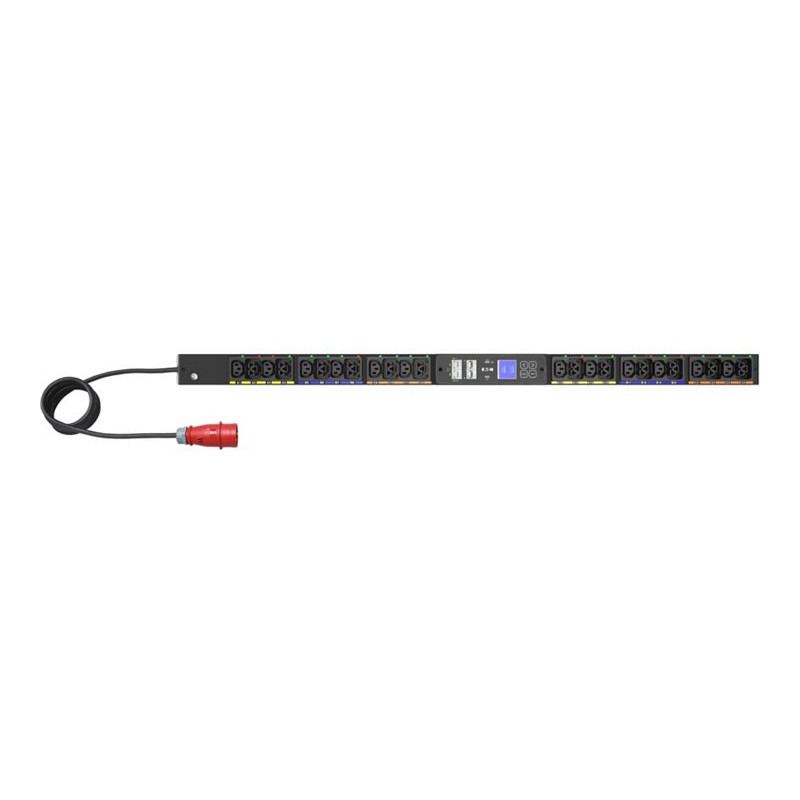 Eaton G4 hallatav PDU, 0U, 3-faasiline, 16 A, 11 kW, 12 x C13 ja 12 x C39, 3 m (EVMAF316A)