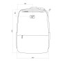 NanoRS RS202 B sülearvuti seljakott 15.6", must, 41x29x4, veekindel