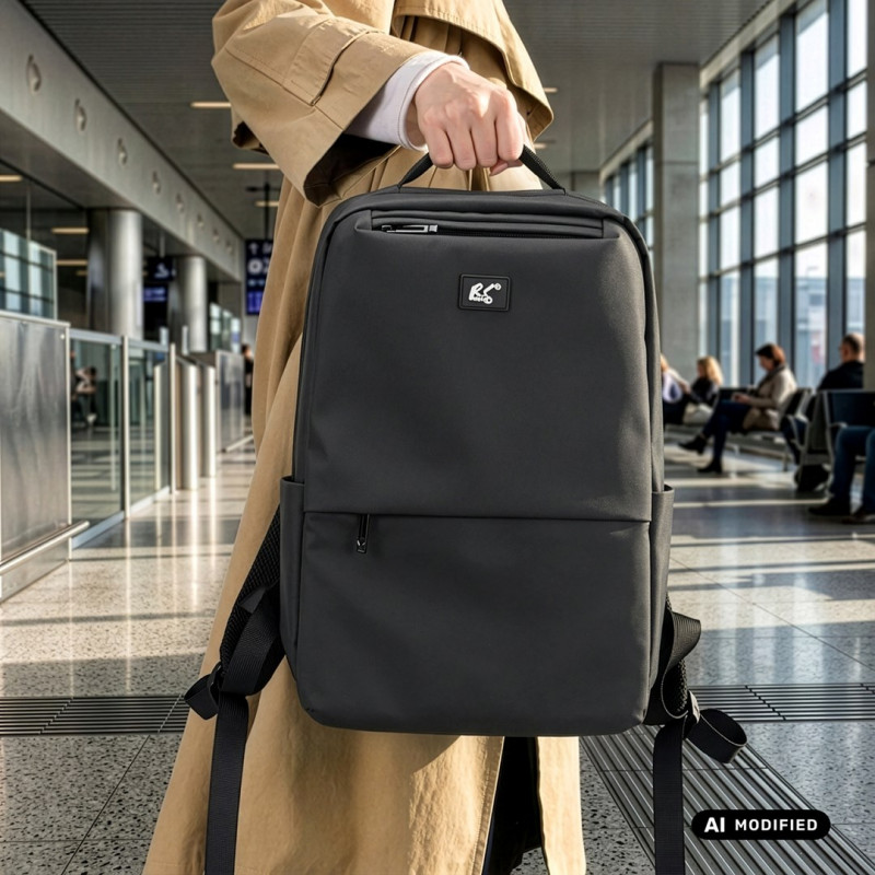 NanoRS RS202 B sülearvuti seljakott 15.6", must, 41x29x4, veekindel
