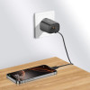 Tech-Protect NCA30 USB-A, USB-C seinalaadija PD 30W / QC3.0, must
