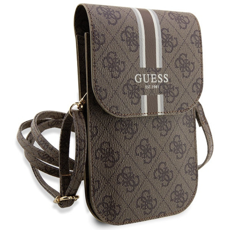 Guess GUWBP4RPSW 4G Stripes käekott, pruun