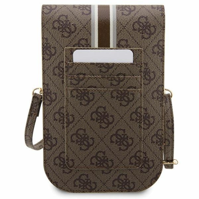 Guess GUWBP4RPSW 4G Stripes käekott, pruun