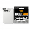 PanzerGlass Fender kaamerakaitse iPhone Duo jaoks, valge