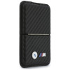 BMW M Carbon Metal Logos MagSafe rahakott, must