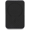 BMW M Carbon Metal Logos MagSafe rahakott, must