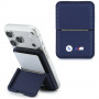 BMW M Carbon Metal Logos MagSafe rahakott, tumesinine