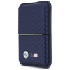 BMW M Carbon Metal Logos MagSafe rahakott, tumesinine