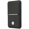 BMW Carbon Metal Logos MagSafe rahakott, must