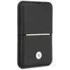 BMW Carbon Metal Logos MagSafe rahakott, must
