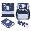 Herlitz Loop Plus Unicorn Dreams algkooli koolikotikomplekt, tumesinine/roosa