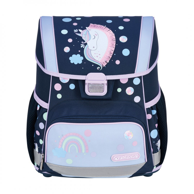 Herlitz Loop Plus Unicorn Dreams algkooli koolikotikomplekt, tumesinine/roosa