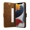 dbramante1928 Copenhagen Slim ümbrisklapiga kott, teralise nahaga, helepruun, Apple iPhone 13 mini jaoks (CS54GT001324)