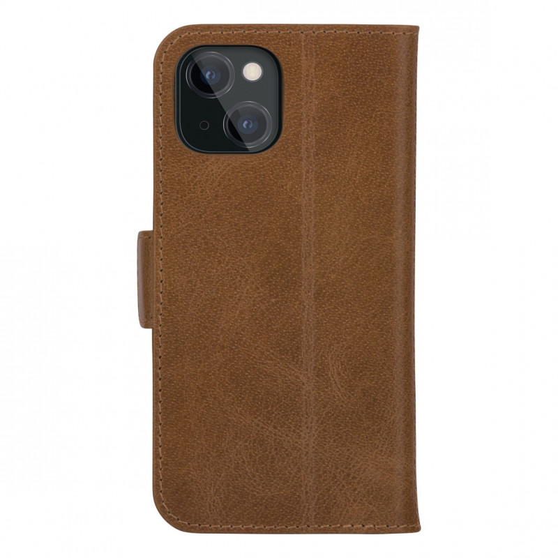 dbramante1928 Copenhagen Slim ümbrisklapiga kott, teralise nahaga, helepruun, Apple iPhone 13 mini jaoks (CS54GT001324)