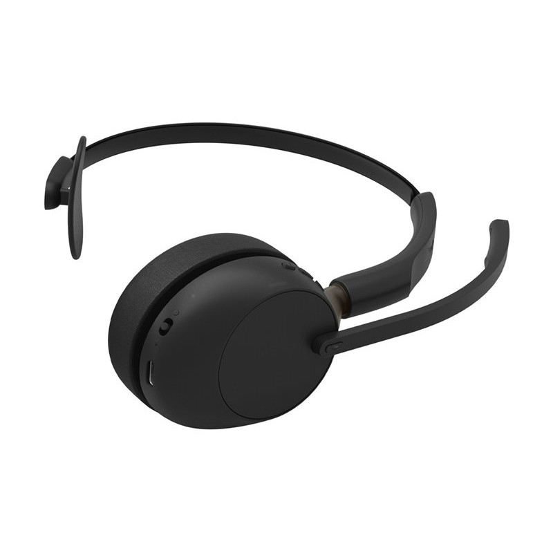 Jabra Evolve3 65 UC mono peakomplekt, Link 390c, laadimisalus, must (36599-889-889)