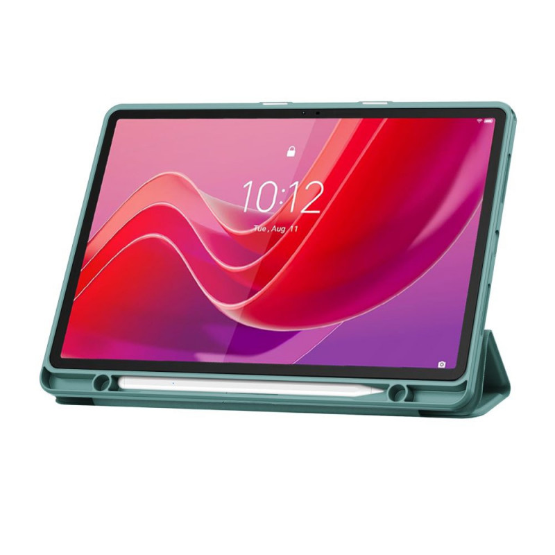 Tech-Protect SmartCase Pen ümbris Lenovo Tab M11 TB-330 jaoks, roheline
