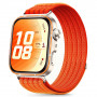Tech-Protect nailonrihm Huawei Watch Fit 3 / 4 / 4 Pro / 5 / 5 Pro jaoks, oranž