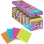 3M Post-it Super Sticky märkmepaberid 654SE24P, 76 x 76 mm, 90 lehte plokis, 4 värvi (sooduspakk)