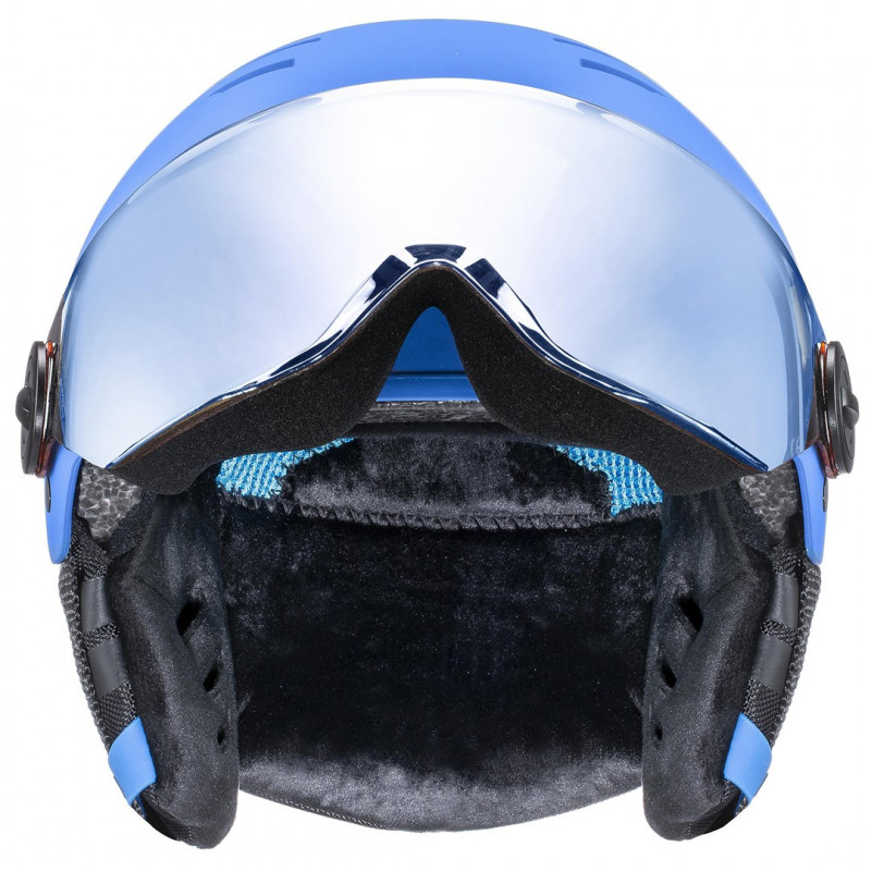 UVEX Rocket jr. Visor laste suusakiiver, sinine matt