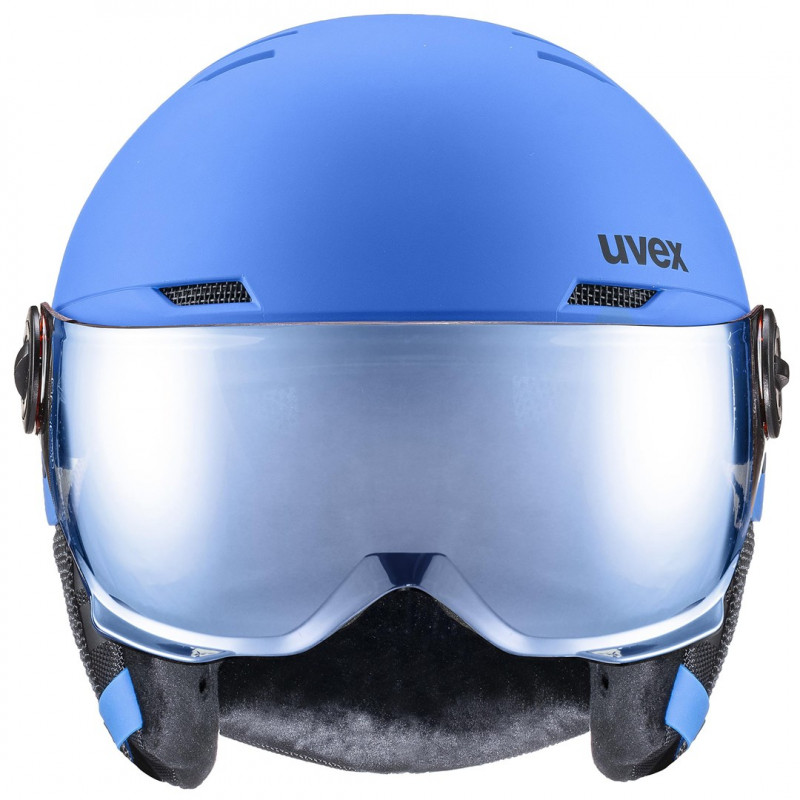 UVEX Rocket jr. Visor laste suusakiiver, sinine matt