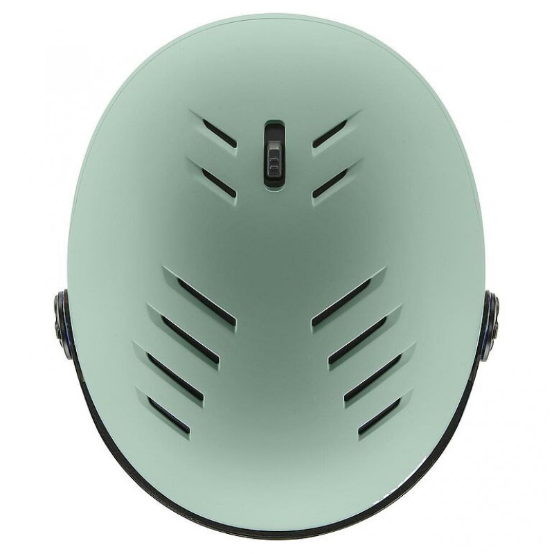 UVEX Wanted Visor suusakiiver, 58-61 cm (L), roheline