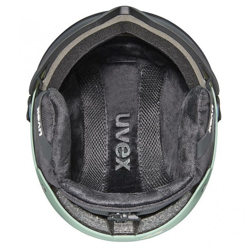 UVEX Wanted Visor suusakiiver, 58-61 cm (L), roheline