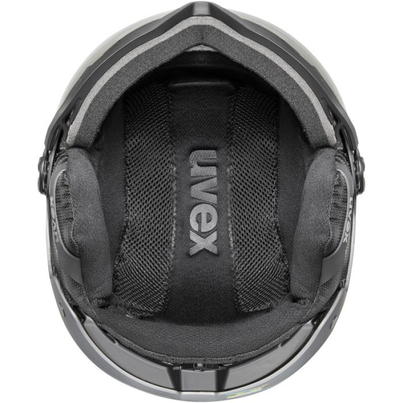 UVEX Wanted Visor pro V suusakiiver, must matt