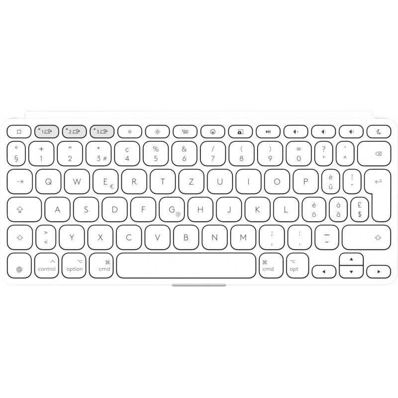 Logitech Keys-To-Go 2 iPad-klaviatuur (920-013009), helehall, Šveitsi paigutus