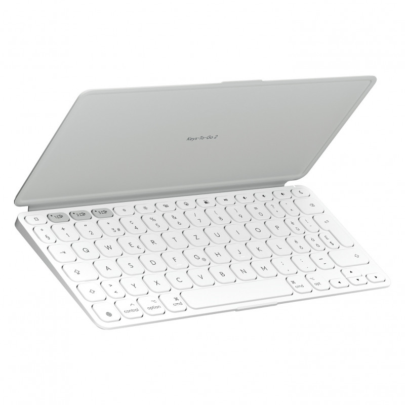 Logitech Keys-To-Go 2 iPad-klaviatuur (920-013009), helehall, Šveitsi paigutus