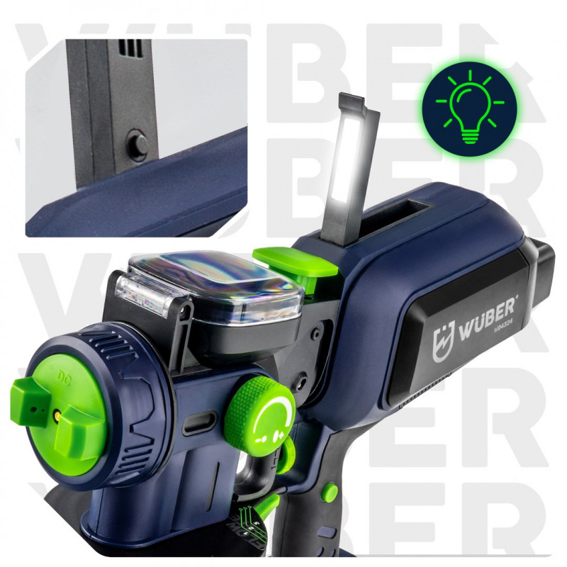 Wuber W02003 värvipihustuspüstol, 550 W