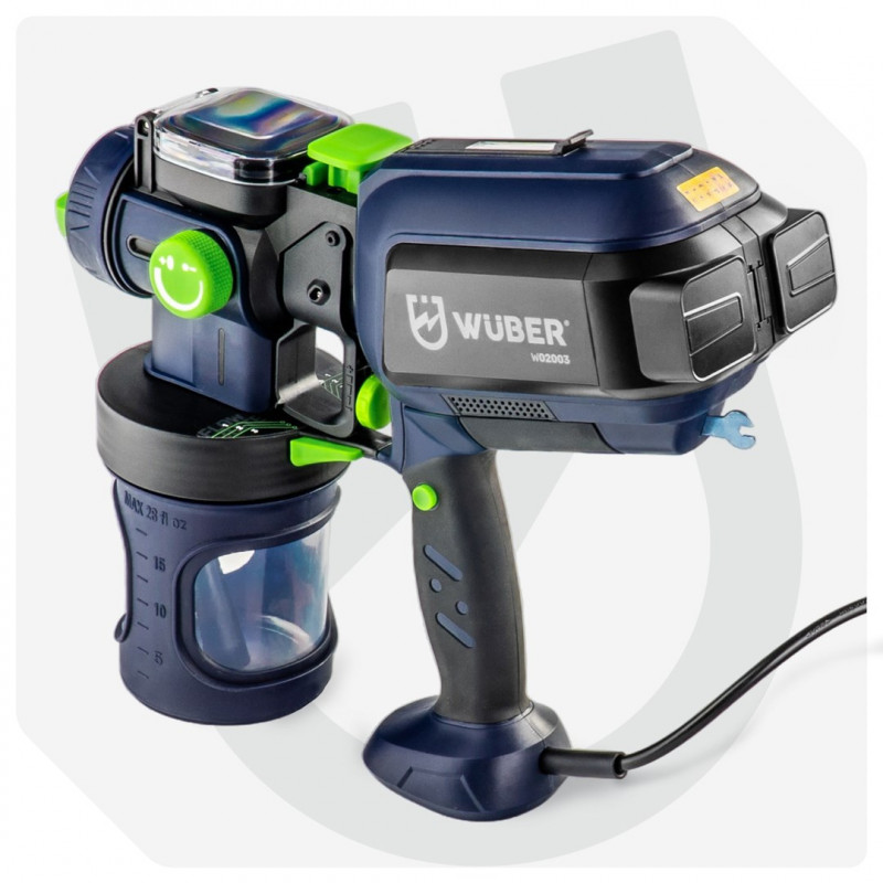 Wuber W02003 värvipihustuspüstol, 550 W