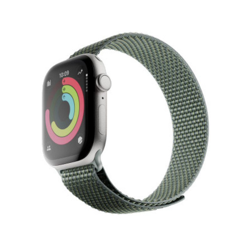 Native Union Active Watch Loop magnetkinnitusega kellarihm Apple Watchile 42/44/45/46 mm, roheline