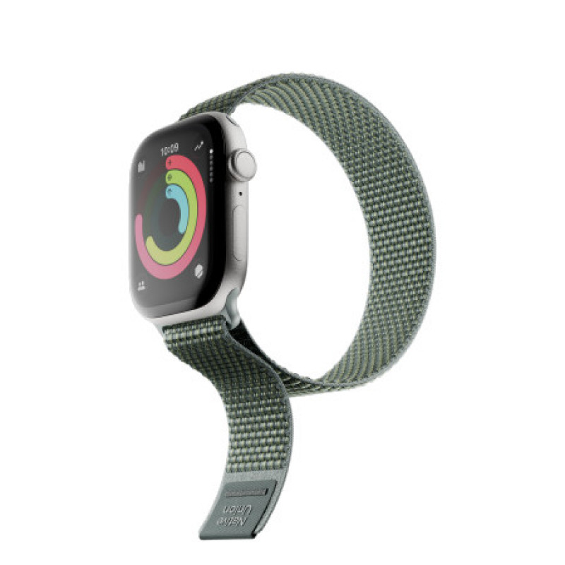 Native Union Active Watch Loop magnetkinnitusega kellarihm Apple Watchile 42/44/45/46 mm, roheline