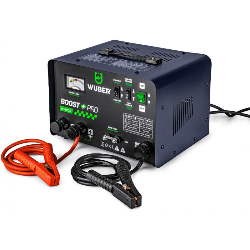 Wuber W14005 auto akulaadija käivitusabiga, 40 A, 12 V/24 V
