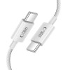 Tech-Protect Ultraboost Lite USB-C / USB-C kaabel PD60W/3A 200 cm, Cool Grey