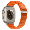 Tech-Protect Nylonloop Apple Watch 8 / 9 / 10 / 11 / 12 / SE / Ultra 44/45/46/49 mm kellarihm, oranž
