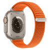 Tech-Protect Nylonloop Apple Watch 8 / 9 / 10 / 11 / 12 / SE / Ultra 44/45/46/49 mm kellarihm, oranž