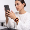 Tech-Protect Nylonloop Apple Watch 8 / 9 / 10 / 11 / 12 / SE / Ultra 44/45/46/49 mm kellarihm, oranž