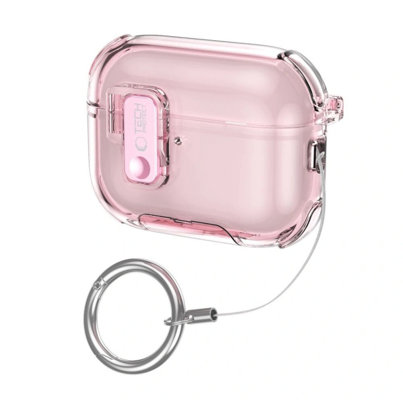 Tech-Protect Bounce Pro Apple AirPods Pro 3 laadimiskarbi kate, roosa