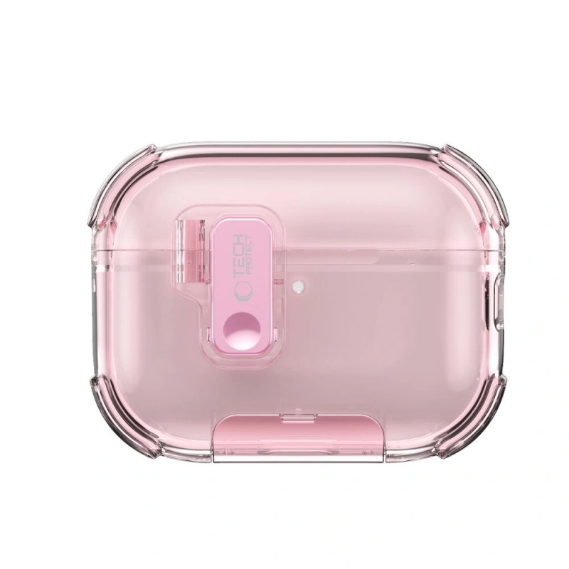 Tech-Protect Bounce Pro Apple AirPods Pro 3 laadimiskarbi kate, roosa