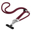 Tech-Protect C10S Rope ristipidine ja randme telefonirihma komplekt, Burgundy/titaan