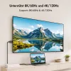 LogiLink CUA0121 USB 3.2 Gen2 Type-C kaabel, C/M – DP/M, kahesuunaline, 8K/60 Hz, metall, must, 3 m