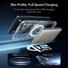 ESR Classic Hybrid MagSafe ümbris karastatud klaasiga Apple iPhone 17 Pro Max jaoks, läbipaistev