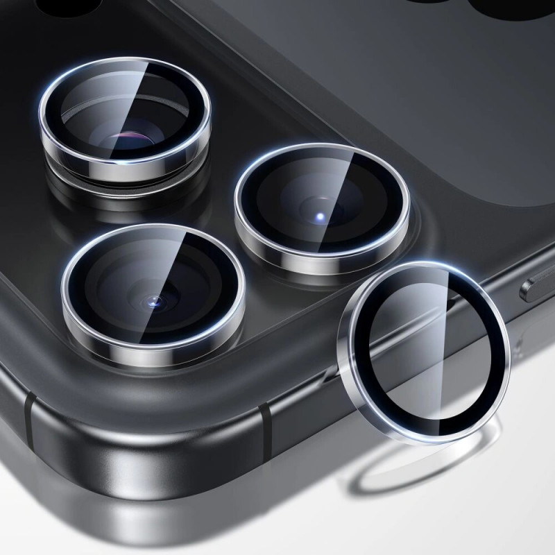 ESR Armorite kaamerakaitse Apple iPhone 14 Pro / 14 Pro Max / 15 Pro / 15 Pro Max / 16 Pro / 16 Pro Max / 17 Pro / 17 Pro Max jaoks, läbipaistev (ESR932)