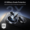 ESR Armorite kaamerakaitse Apple iPhone 14 Pro / 14 Pro Max / 15 Pro / 15 Pro Max / 16 Pro / 16 Pro Max / 17 Pro / 17 Pro Max jaoks, läbipaistev (ESR932)